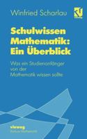 Schulwissen Mathematik: Ein Überblick. Was ein Studienanfänger von der Mathematik wissen sollte 3528065419 Book Cover