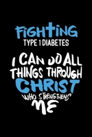 Fighting Type 1 Diabetes: 6x9 Book 110 preprinted weekly records for Diabetes Control. | Illness control. Diary for the patient or for autocontrol. | ... | Diabetes record for doctors and patients. 1713210908 Book Cover