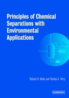 Principles of Chemical Separations with Environmental Applications 0521010144 Book Cover