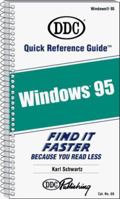 Quick Reference Guide Windows 95 156243232X Book Cover
