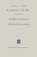 Studies in Penology / Etudes Penologiques 9401764212 Book Cover