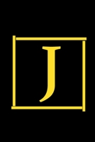 J: Cute Initial Monogram Letter J College Ruled Notebook / Blank Lined Note Book / Diary For Writing & Note Taking For Women,Men,and Kids / Awesome Journal Gift / Perfect Birthday Gift B083XWMBZ4 Book Cover