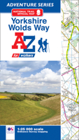 Yorkshire Wolds Way A-Z Adventure Atlas 1782571949 Book Cover