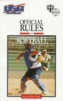 Official Rules of Softball 1998: USA Softball (Official Rules of Softball) 1572432748 Book Cover
