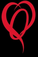 Monogram Initial Letter O Adorable Heart Red and Black:: In My Heart letter initial Personalized Name Letter O , Cute funny gift for Girlfriend ... for Home School College for Writing Notes. 1660021987 Book Cover