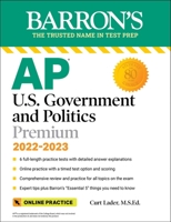 AP US Government and Politics Premium: With 6 Practice Tests 1506278361 Book Cover