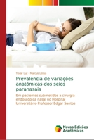 Prevalencia de variações anatômicas dos seios paranasais 3330202602 Book Cover