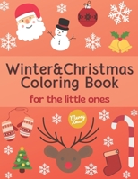 Christmas&Winter Coloring Book: Activity Book for the Little Ones | Coloring book for Kids | Christmas gift for children | 38 different designs B08NV8B8RZ Book Cover