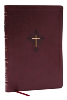 Rsv2ce, Thinline Large Print Catholic Bible, Crimson Leathersoft, Comfort Print 1400337542 Book Cover