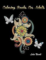 Coloring Books For Adults: Beautiful Adult Coloring Books With Flower/ Paisley 1977856454 Book Cover