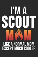 I am Scout Mom: 6 x 9 Dot Grid Dotted Notebook for Scouts, Camping Lover & Campfire Fans 1074115139 Book Cover