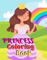 princess coloring book 165196453X Book Cover