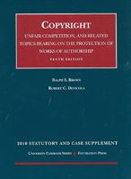 2004 Statutory and Case Supplement to Cases on Copyright 1599412675 Book Cover