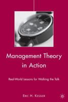 Management Theory in Action 134937427X Book Cover