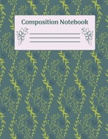 Composition Notebook: Wide Ruled Notebooks Paper - Composition Notebook (Diary, Journal) 8.5x11in 100 Pages Wide Ruled Notebooks Paper 169913880X Book Cover