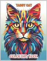 Tabby Cat Mandala Coloring Book: Tabby Cat Mandala Whiskers & Patterns Coloring Pages for Relaxation, Calming, and Stress Relief B0CQKF83CP Book Cover