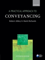 A Practical Approach to Conveyancing 0198860374 Book Cover