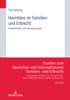 Heimtiere Im Familien- Und Erbrecht: Problemfelder Und Loesungsansaetze 3631911009 Book Cover
