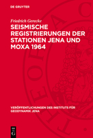 Seismische Registrierungen Der Stationen Jena Und Moxa 1964 3112757327 Book Cover