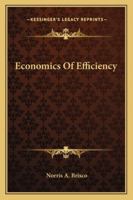 Economics Of Efficiency 1022234021 Book Cover