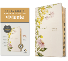 Biblia Ultrafina Ntv, Con Filament (Sentipiel, Jardín Floral, Índice, Letra Roja) B0GQP9Q4LV Book Cover