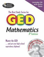 GED Mathematics (REA) -- The Best Test Prep for the  GED (Test Preps) 0878914331 Book Cover