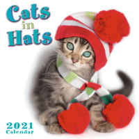 2021 Cats in Hats Mini Calendar 1531911323 Book Cover
