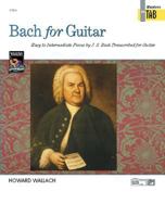 Bach for Guitar, Masters in Tab 0739020188 Book Cover