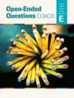Open-ended Questions Coach Read, Think, Write, Asses and Impose E 158620534X Book Cover