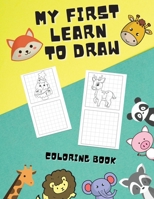 My First Learn To Draw Coloring Book: Practice for Kids with Pen Control, Activity Book null Book Cover