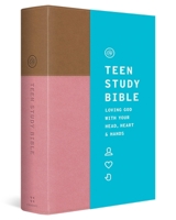ESV Teen Study Bible (Trutone, Blush/Caramel) B0DWNGBS3F Book Cover