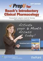 PrepU for Roach's Introductory Clinical Pharmacology 146984608X Book Cover