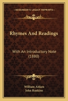 Rhymes and Readings 1437068766 Book Cover