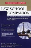 Law School Companion (Princeton Review Series) 0679761500 Book Cover