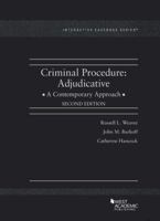 Criminal Procedure: Adjudicative, A Contemporary Approach 1684678811 Book Cover