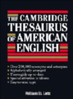 The Cambridge Thesaurus of American English 052141427X Book Cover