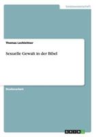 Sexuelle Gewalt in der Bibel 3656303924 Book Cover