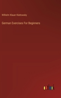 German Exercises For Beginners 3385120578 Book Cover