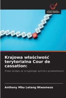 Krajowa wlaściwośc terytorialna Cour de cassation 6209494005 Book Cover