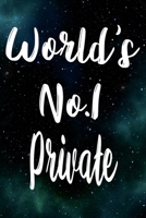 Worlds No.1 Private: The perfect gift for the professional in your life - Funny 119 page lined journal! 1710579668 Book Cover