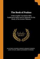 The Book of Psalms A New English Translation 3744662829 Book Cover