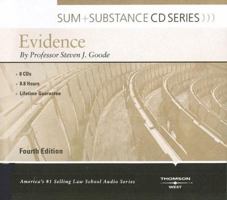 Sum & Substance Audio on Evidence (CD) (Sum + Substance CD Series) 031415292X Book Cover
