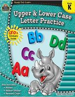 Upper & Lower Case Letter Practice, Grade K 1420659731 Book Cover