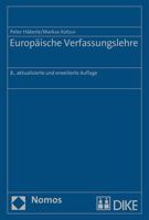 Europaische Verfassungslehre 384872121X Book Cover