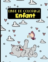 Livre De Coloriage Enfant: Chats, À partir de 2 ans, 12 coloriages B08RC46ZH1 Book Cover