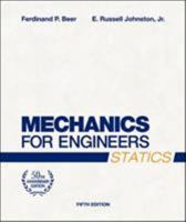 Mechanics for Engineers: Statics 0070042705 Book Cover