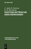 Photoelektrische Erscheinungen 3112550218 Book Cover