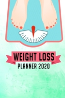 Weight Loss Planner 2020: Food & Fitness Journal | Exercise Journal for Diet Plans with Meal & Activity Agenda | Gift for Women (Scale) 1676077340 Book Cover