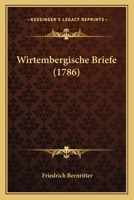 Wirtembergische Briefe (1786) 1279529148 Book Cover