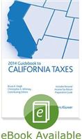 California Taxes, Guidebook to (2013)